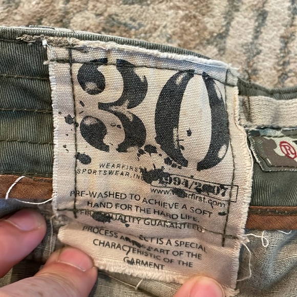 Wearfirst Camo shorts long style fit like a 32 - Picture 6 of 9